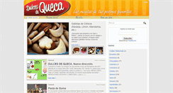 Desktop Screenshot of dulcesdequeca.com